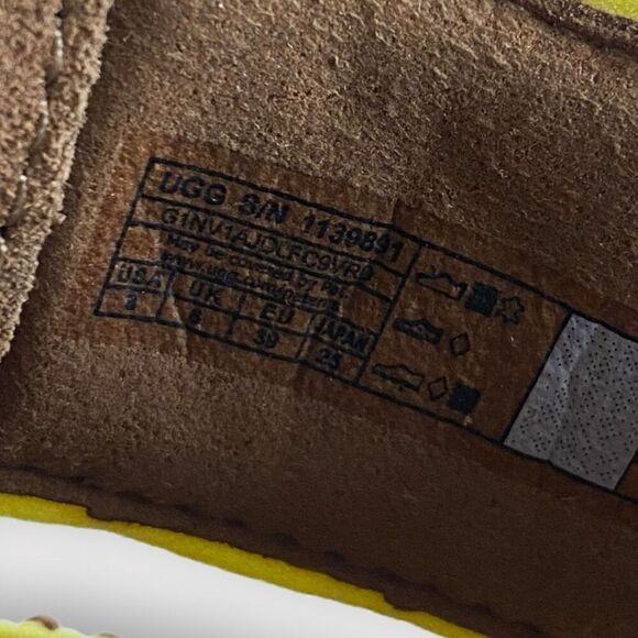 UGG Ashton Heritage Braid Chestnut Leather Strap Womens Sandals size US 8 New - Picture 9 of 9